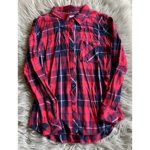Rails Flannel Button Down XS